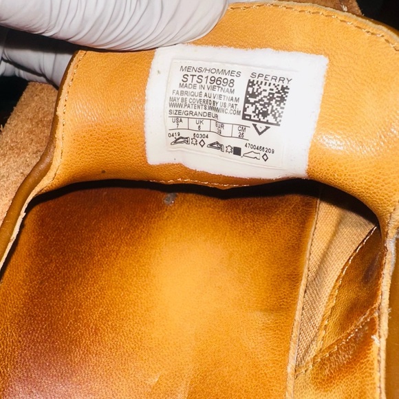 Sperry Brown Suede Loafers with Tassel Accents - Picture 16 of 16